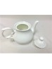 Fine Porcelain Tea Pot in White With Gift Box